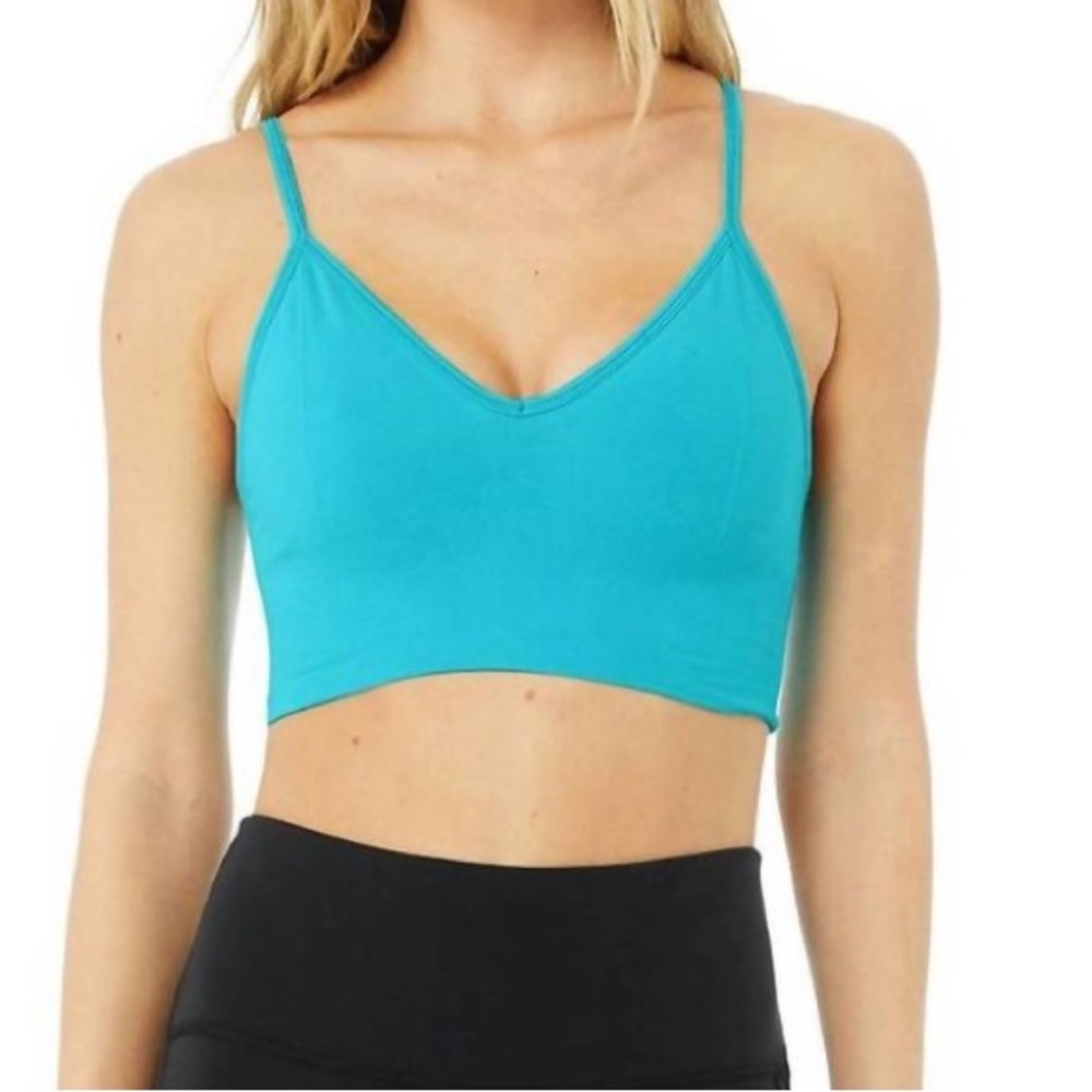 Alo Yoga Bright Aqua Delight Bralette
